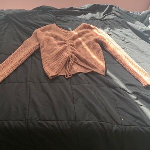 Crop sinche sweater!